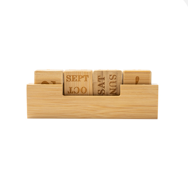 Календарь настольный MEDUS, бамбуковый Календарь настольный MEDUS, бамбуковый