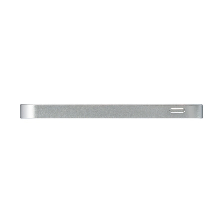 Внешний аккумулятор Artex PD 5000mAh с функцией беспроводной зарядки 15W, серебряный