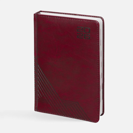 Ежедневник Faro, датированный, бордовый