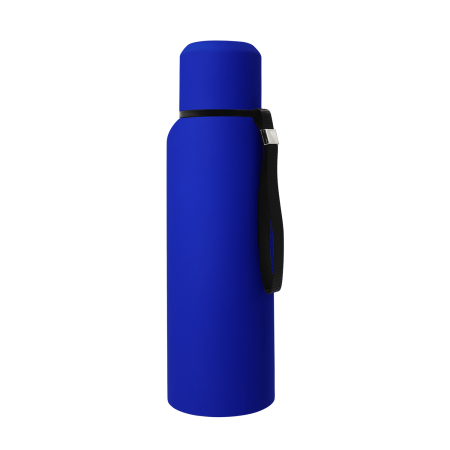 Термос Travel софт-тач 750мл (синий)