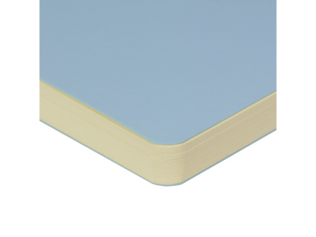 Скетчбук Sketch & Art в мягком переплете 140х210 мм, 100 л. бежевой бумаги 100 гр., голубой