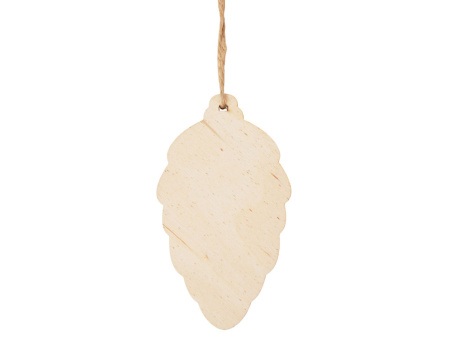 Деревянная подвеска на елку Cedar