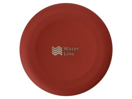 Вакуумная термобутылка Cask Waterline, soft touch, 500 мл, тубус, красный