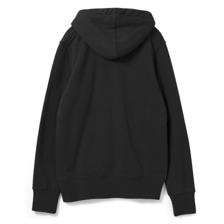 Толстовка унисекс на молнии Sherpa черная, размер XXS