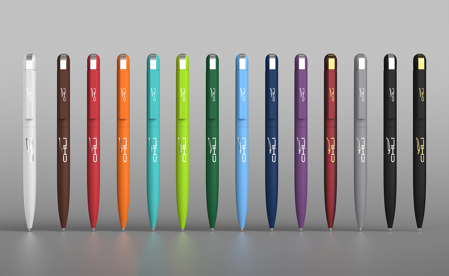Ручка шариковая "Jupiter", покрытие soft touch