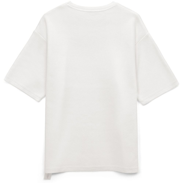 Джемпер с коротким рукавом Siluetti Volumica, молочно-белый, размер XS/S