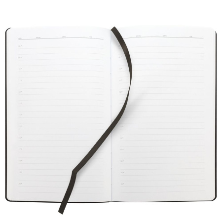 Ежедневник Knit, недатированный, черный