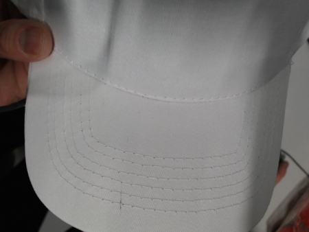 Бейсболка Memphis 5-ти панельная 165 гр, белый (P)