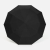 Зонт складной Skymate с УФ-защитой и ручкой-карабином, черный