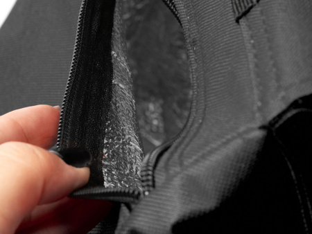 Складной уличный стул из полиэстера KOVAL, черный