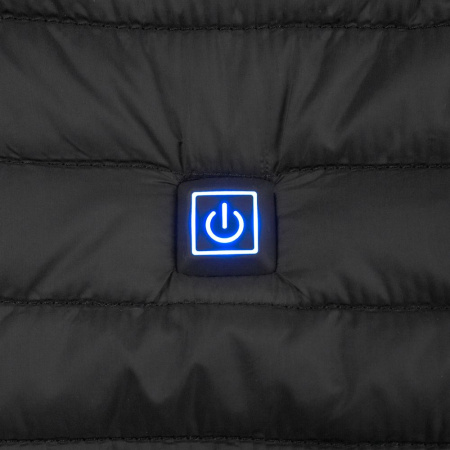 Куртка с подогревом Thermalli Meribell черная, размер XXL