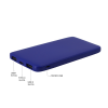 Внешний аккумулятор Bplanner Power 1 ST, софт-тач, 5000 mAh (Синий)