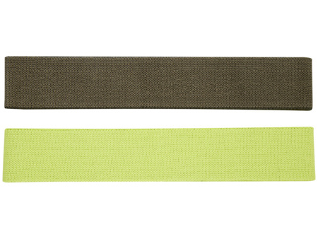 Набор из 2-х лент-эспандеров Grip - Лайм / Зеленый лесной