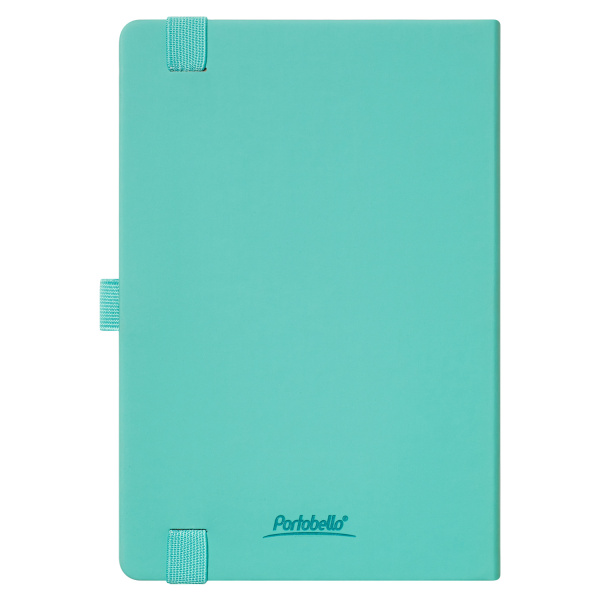 Ежедневник Alpha недатированный, бирюзовый/серый