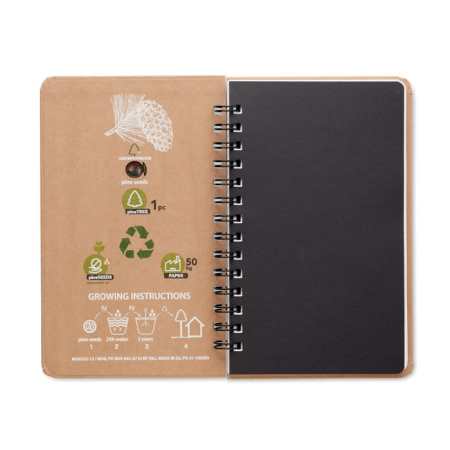 Pine tree notebook