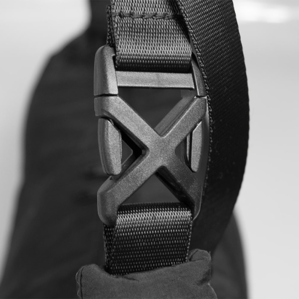 Сумка нейлоновая Messenger Bag Comfort Travel, чёрная