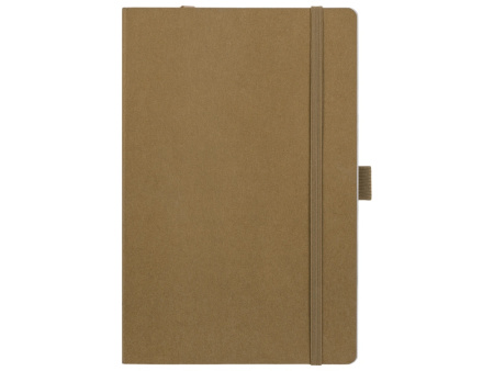 Блокнот из моющегося крафта и каменной бумаги А5 Fleekstone, гибкая обложка, натуральный