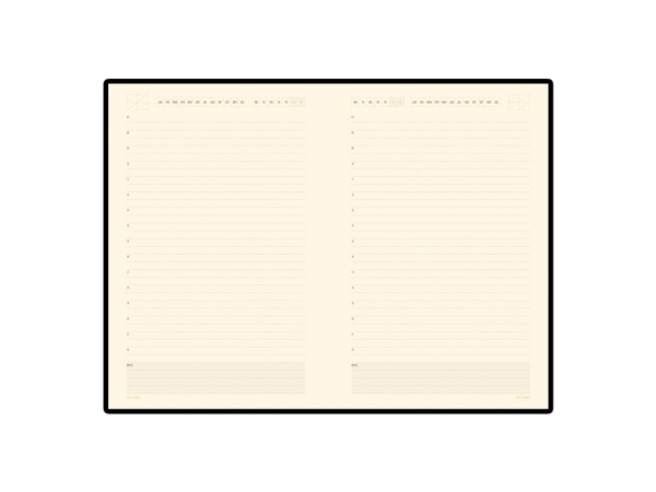 Ежедневник А5 недатированный Monaco, зеленый