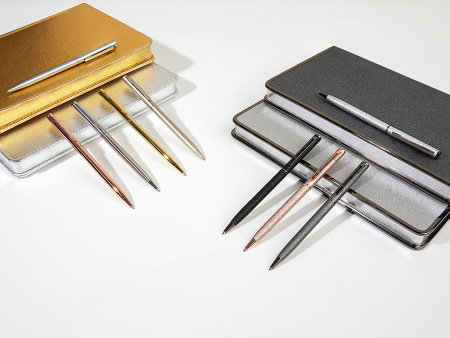 Ручка шариковая автоматическая BrunoVisconti® PALERMO цвет корпуса розовое золото, 0.7 мм