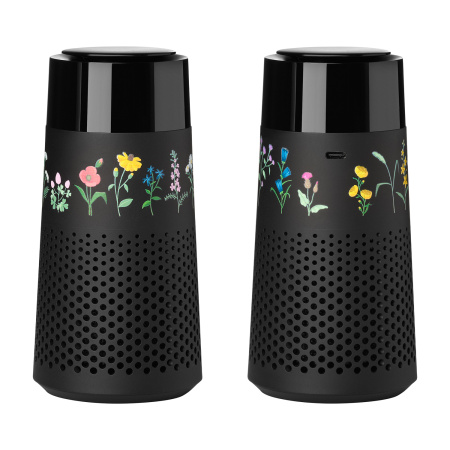 Очиститель воздуха с подсветкой Пьюр (Pure), черный