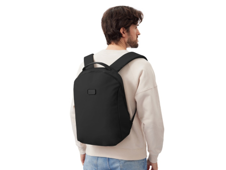 Рюкзак Sofit для ноутбука из экокожи, черный
