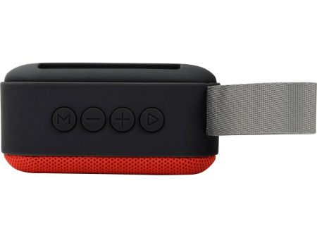 Портативная колонка Otto, красный/черный (Р)