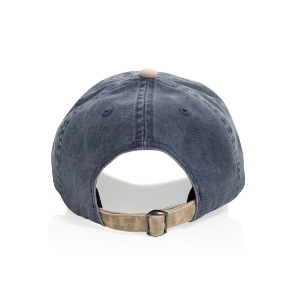Бейсболка BEAU AWARE™ из двухцветной хлопковой саржи, 6 клиньев, 270 г/м²