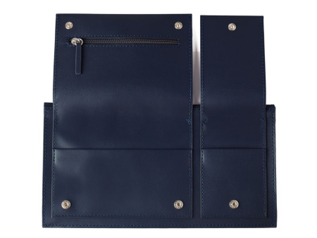 Тревел портмоне Flat, синий