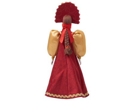 Подарочный набор: кукла фарфоровая, чай Малина с мятой