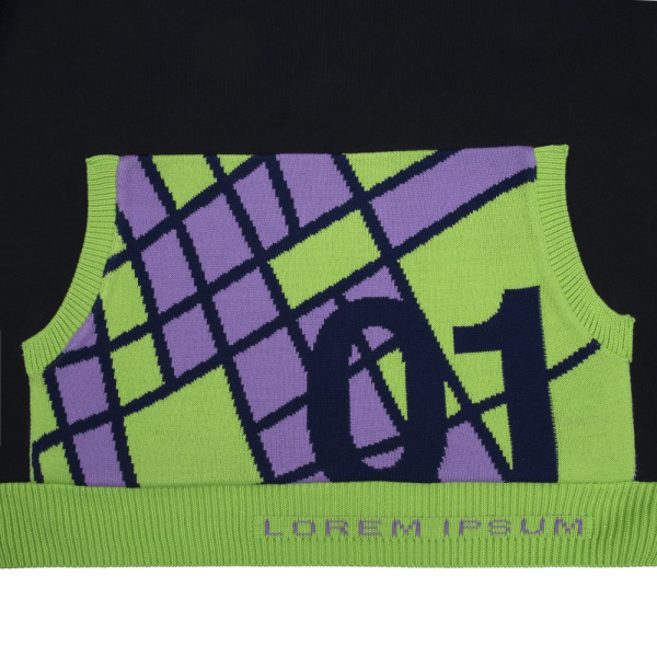 Вязаный карман-кенгуру на заказ Paosy