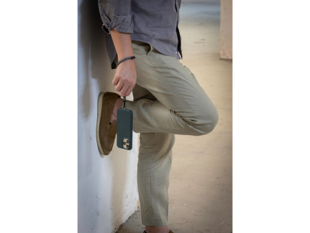 Ремешок-держатель для телефона на запястье Lany Wristband Eco, серый