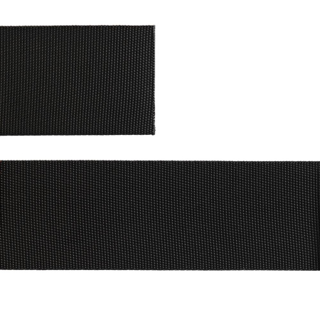 Стропа текстильная Fune 35 M, черная, 100 см