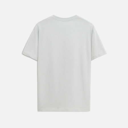 Футболка унисекс KRIS, 100% хлопок, 150 гр., светло-серая, размер XS