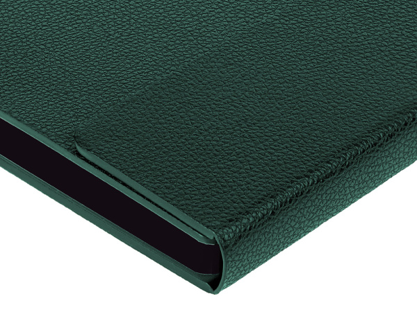 Ежедневник недатированный с магнитным клапаном А5 Venezia, зеленый