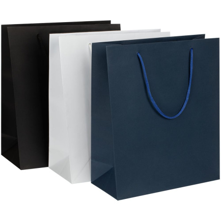 Пакет бумажный Vid L, синий