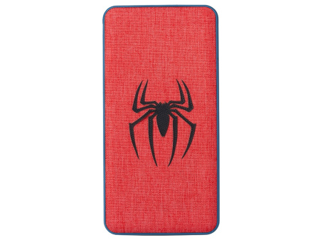 Портативное зарядное устройство с возможностью полноцветной печати на ткани и нанесения силиконового 3D-лого по индивидуальному дизайну клиента