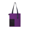 Шоппер Superbag Color (фиолетовый с черным)