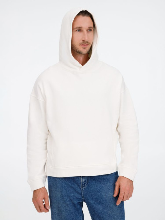 Худи оверсайз унисекс Tolla, молочное, размер XL/2XL