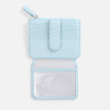 Картхолдер на молнии Unison, голубой