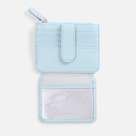 Картхолдер на молнии Unison, голубой