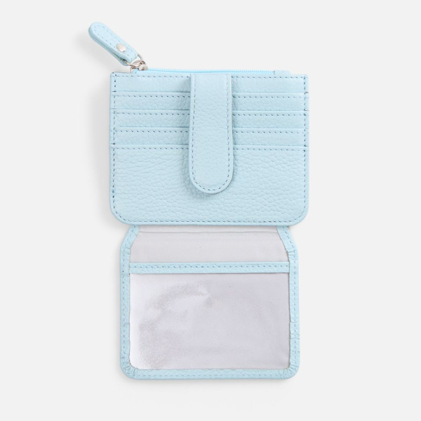 Картхолдер на молнии Unison, голубой