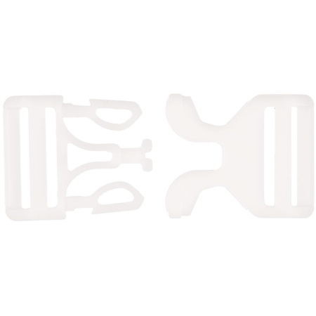 Застежка-пряжка Fibbia, белая