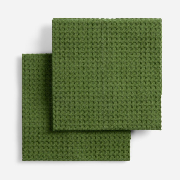 Набор кухонных полотенец Good Wipe, зеленый