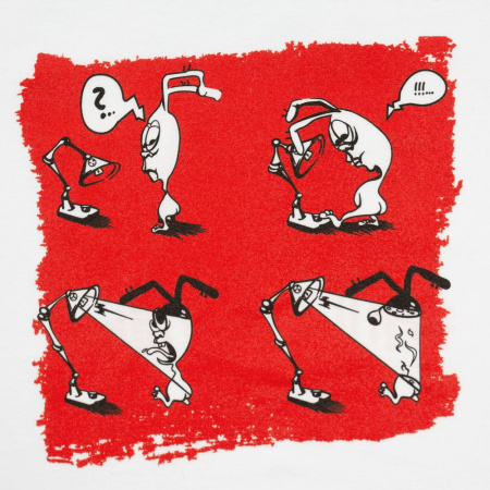 Футболка женская «Ногиотушей», белая, размер S