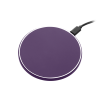 Беспроводное зарядное устройство с подсветкой 15W Auris, фиолетовое