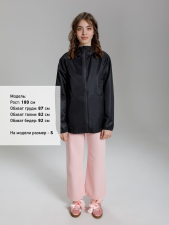 Куртка унисекс Nordvind WR, черная, размер S