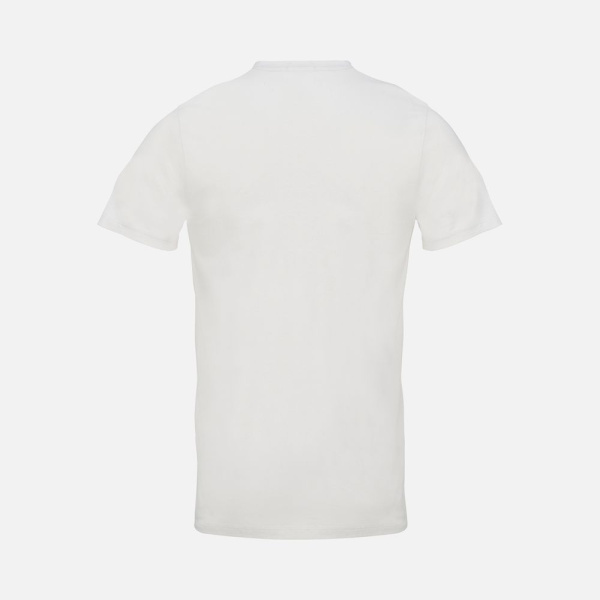 Футболка унисекс Regent с V-образным вырезом, молочно-белая, размер XS