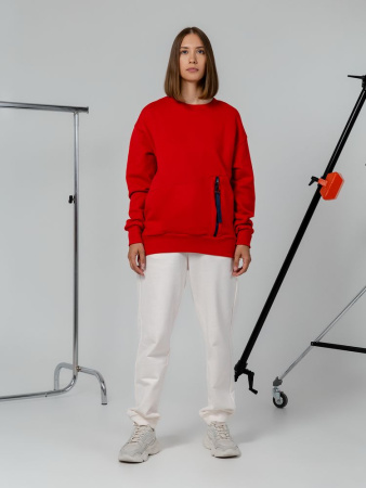 Свитшот унисекс Kosmos 2.0, кремовый, размер XS/S