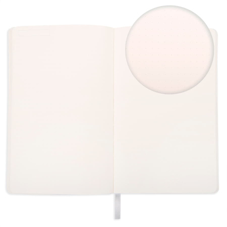 Бизнес-блокнот FUNKY SNOW, формат А5, блок в точку