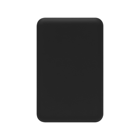 Внешний аккумулятор Ларго PD (Largo PD) 5000mAh с функцией беспроводной зарядки 15W, черный